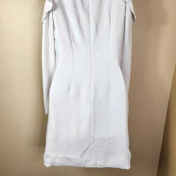 Wai Ming Women’s Dunn Dress Turtleneck Sheath Dress in Cream Size 0 - Picture 7 of 12